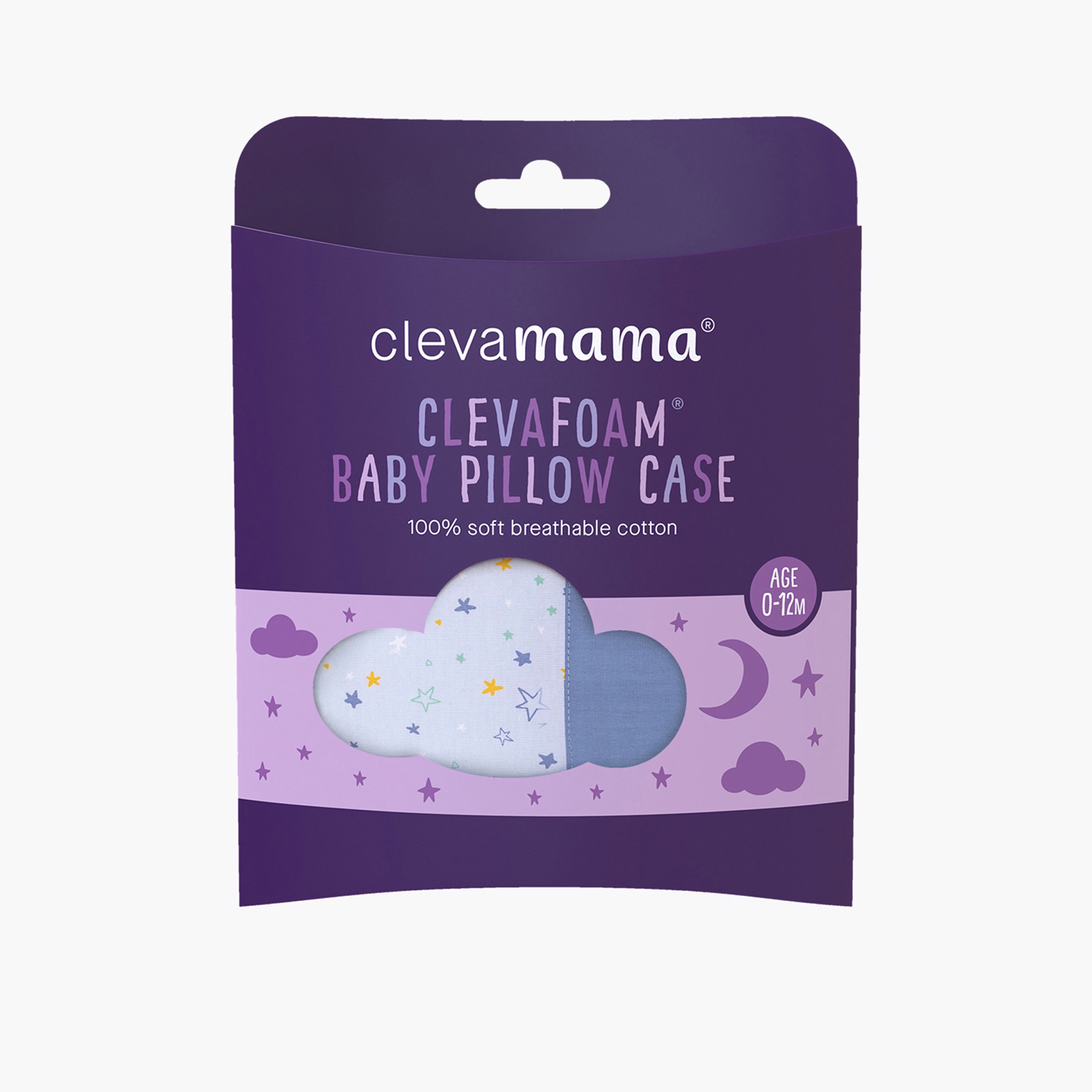 ClevaMama ClevaFoam Baby Pillowcase-baby-nursery-babybedding-image-1