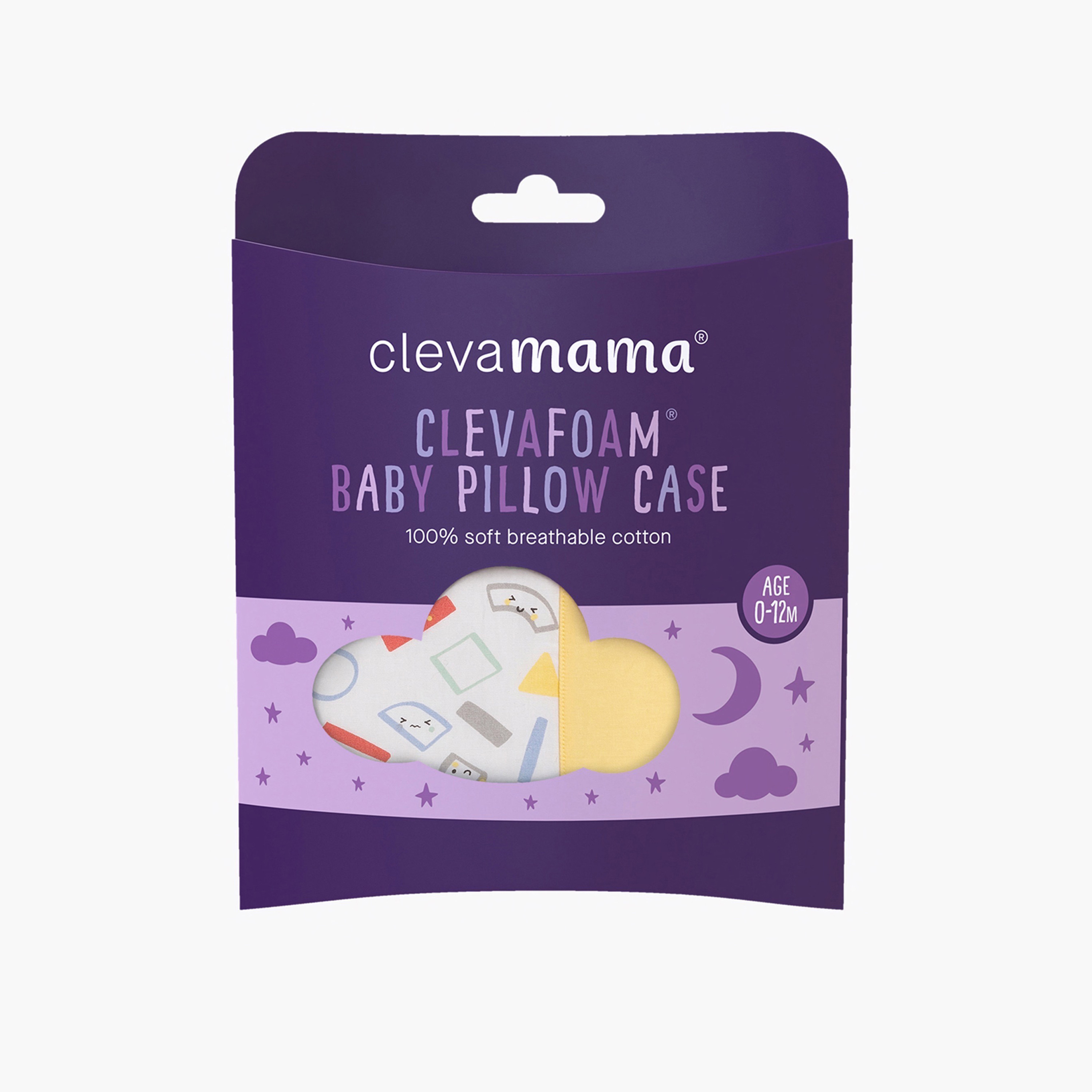 ClevaMama ClevaFoam Baby Pillowcase-baby-nursery-babybedding-image-1