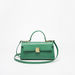 Celeste Textured Satchel Bag with Handle and Strap-Women%27s Handbags-thumbnail-1