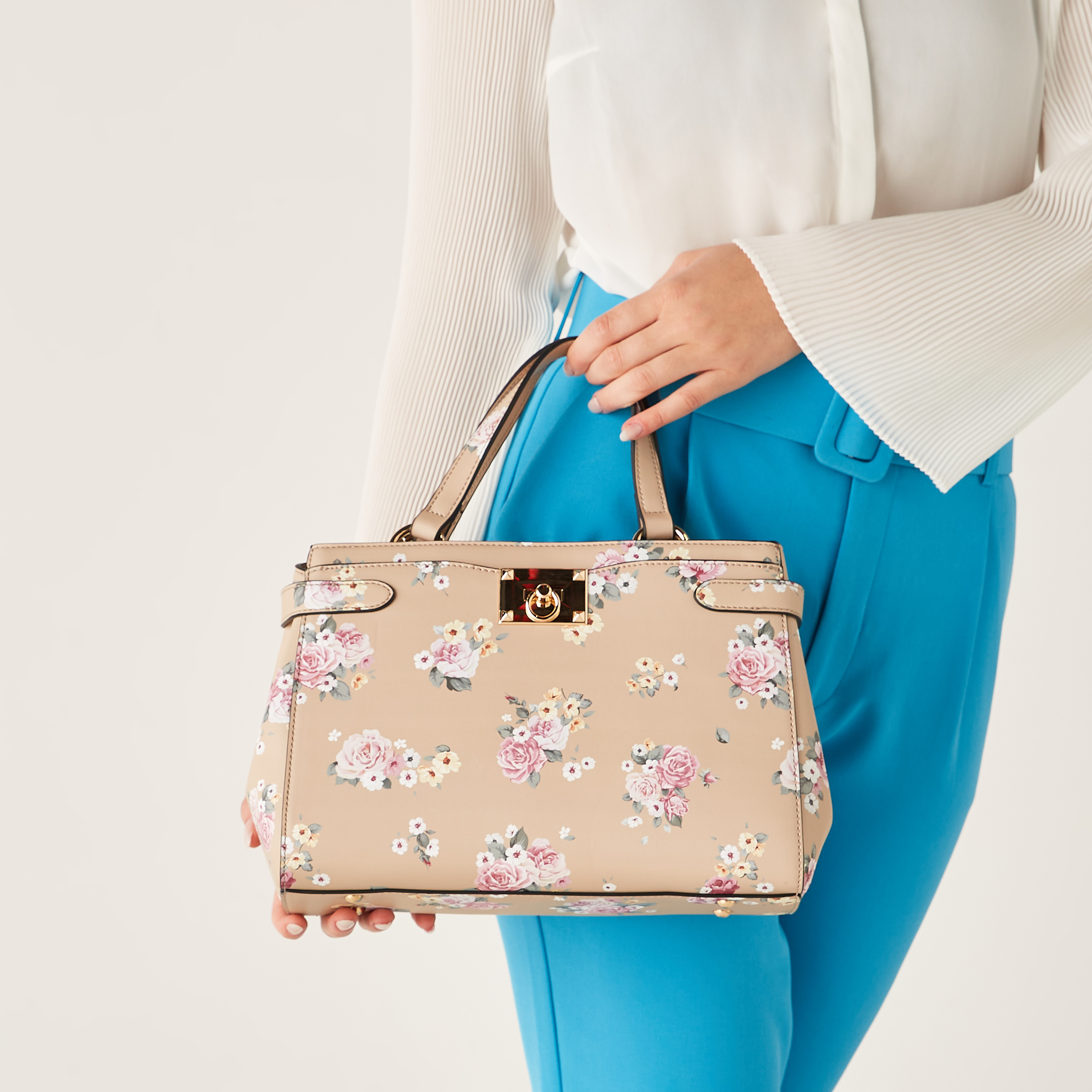 Womens on sale floral handbags