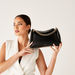 Celeste Solid Shoulder Bag with Chain Detail-Women%27s Handbags-thumbnailMobile-0