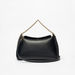 Celeste Solid Shoulder Bag with Chain Detail-Women%27s Handbags-thumbnail-1