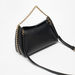 Celeste Solid Shoulder Bag with Chain Detail-Women%27s Handbags-thumbnail-2