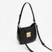 Celeste Solid Shoulder Bag with Detachable Strap and Flap Closure-Women%27s Handbags-thumbnailMobile-2