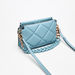 Celeste Quilted Crossbody Bag with Detachable Strap and Zip Closure-Women%27s Handbags-thumbnailMobile-2