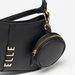 Elle Solid Shoulder Bag with Adjustable Strap and Coin Pouch-Women%27s Handbags-thumbnailMobile-3