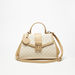 Elle All-Over Logo Print Satchel Bag-Women%27s Handbags-thumbnail-0