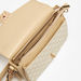 Elle Monogram Print Crossbody Bag with Detachable Straps and Flap Closure-Women%27s Handbags-thumbnail-5