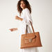 Elle Solid Tote Bag with Double Handles-Women%27s Handbags-thumbnailMobile-0