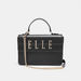 Elle Solid Satchel Bag with Detachable Chain Strap and Button Closure-Women%27s Handbags-thumbnailMobile-1