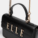Elle Solid Satchel Bag with Detachable Chain Strap and Button Closure-Women%27s Handbags-thumbnailMobile-3