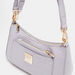 Elle Textured Shoulder Bag with Detachable Straps and Pouch-Women%27s Handbags-thumbnail-3