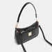 Elle Textured Shoulder Bag with Detachable Straps and Pouch-Women%27s Handbags-thumbnail-2