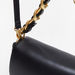 Celeste Solid Satchel Bag with Detachable Strap and Flap Closure-Women%27s Handbags-thumbnailMobile-2