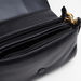 Celeste Solid Satchel Bag with Detachable Strap and Flap Closure-Women%27s Handbags-thumbnail-3