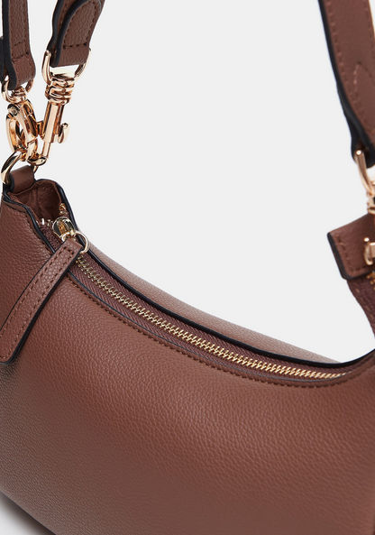 Celeste Solid Shoulder Bag with Detachable Strap