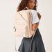 Lee Cooper Logo Print Backpack with Adjustable Shoulder Strap-Women%27s Backpacks-thumbnail-0