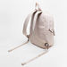 Lee Cooper Logo Print Backpack with Adjustable Shoulder Strap-Women%27s Backpacks-thumbnail-2