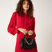 Celeste Quilted Shoulder Bag with Detachable Chain Strap and Zip Closure-Women%27s Handbags-thumbnailMobile-0