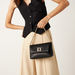Celeste Satchel Bag with Detachable Chain Strap and Flap Closure-Women%27s Handbags-thumbnailMobile-1