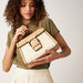 Celeste Buckle Accented Satchel Bag-Women%27s Handbags-thumbnailMobile-1