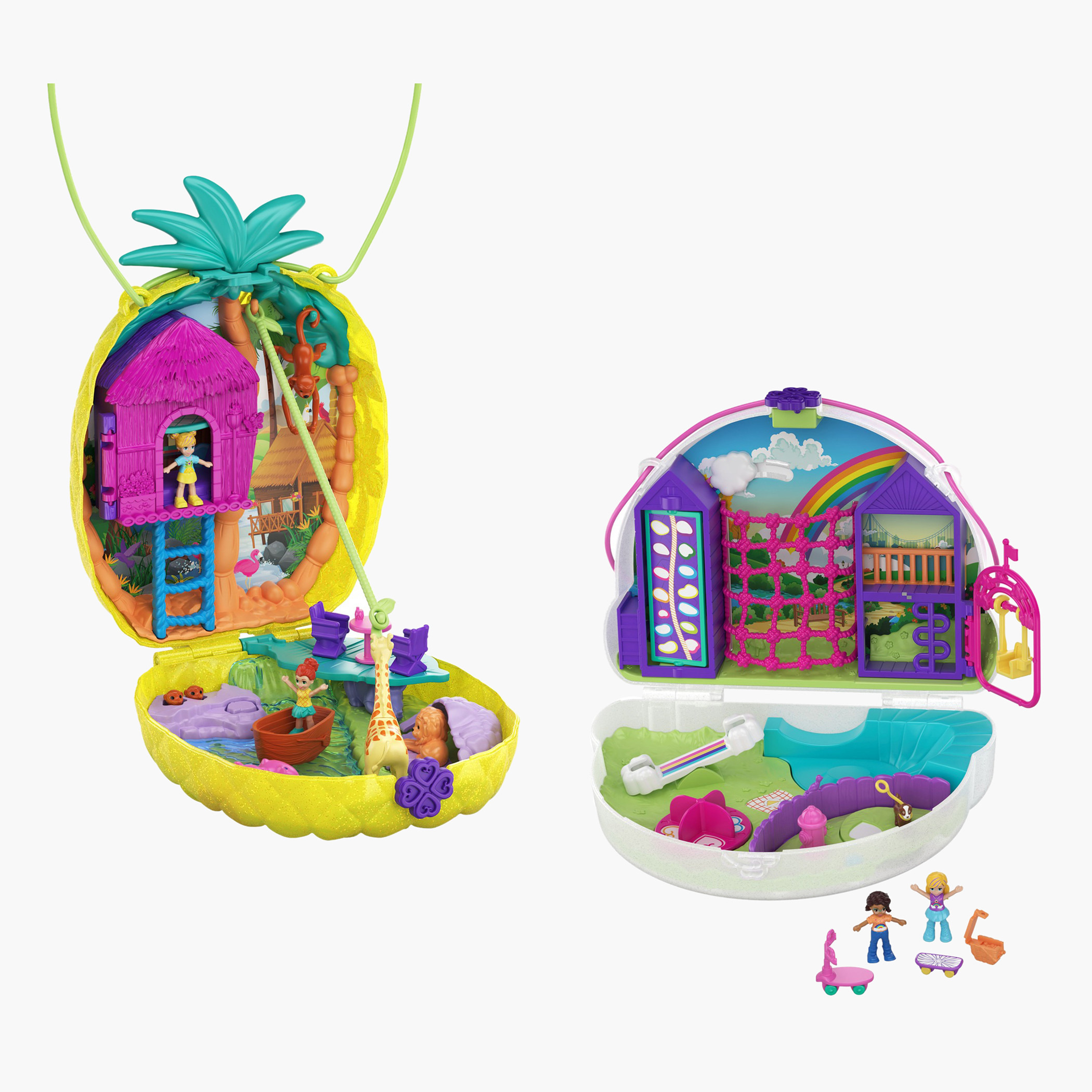 Polly Pocket Assorted 4-Piece Large Wearable Compact Fashion Doll Playset-toys-dollsandplaysets-dollplaysets-image-2