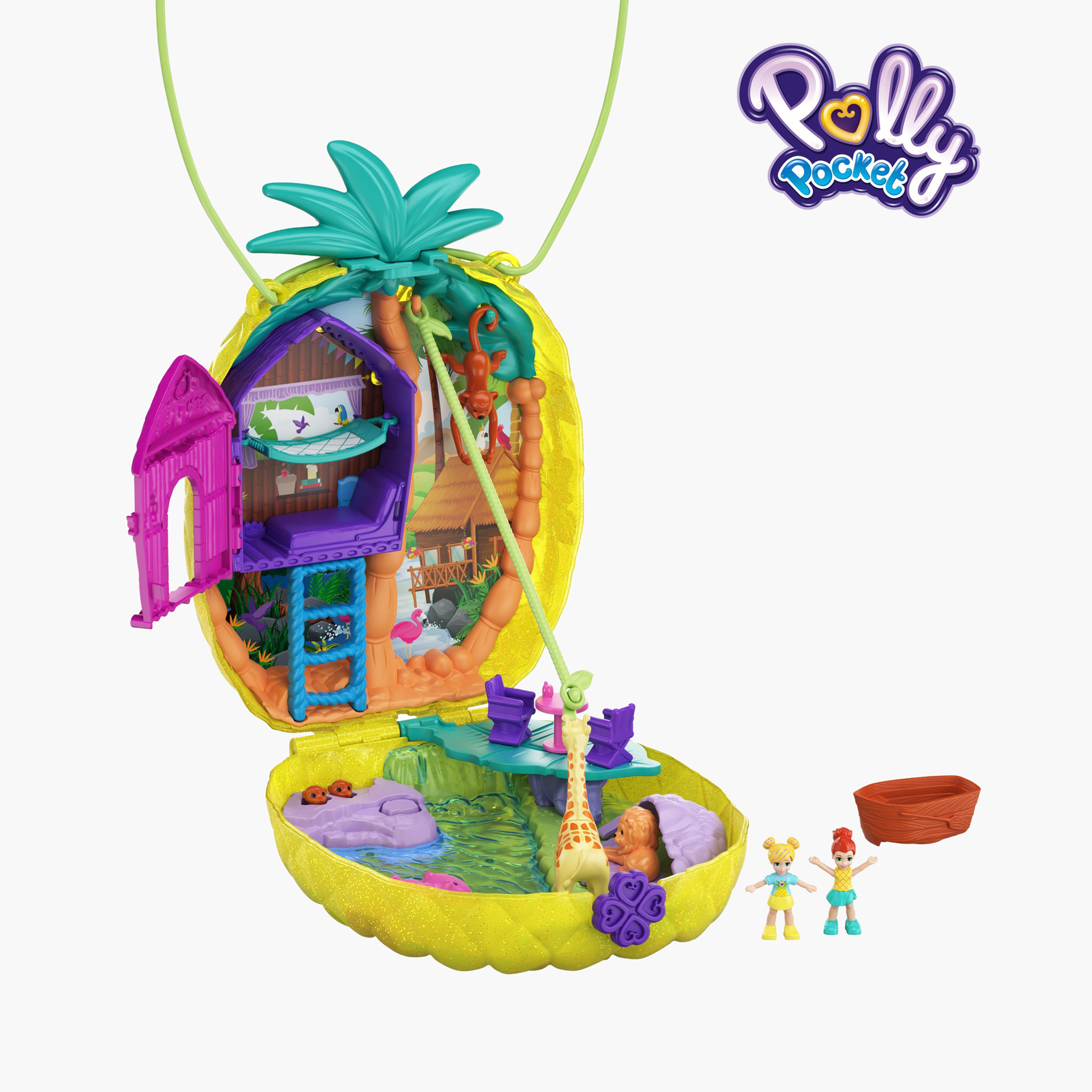Polly Pocket Assorted 4-Piece Large Wearable Compact Fashion Doll Playset-toys-dollsandplaysets-dollplaysets-image-5