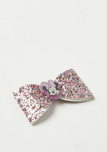 Disney Minnie Mouse Embellished Bow Hair Clip-Hair Accessories-image-0