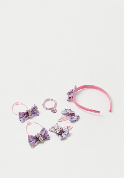 Disney Minnie Mouse 6-Piece Hair Accessory Set-Hair Accessories-image-0