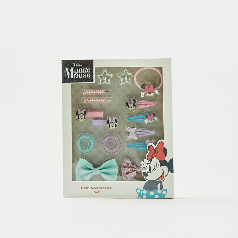 Disney Minnie Mouse 15-Piece Hair Accessory Set-Hair Accessories-image-0