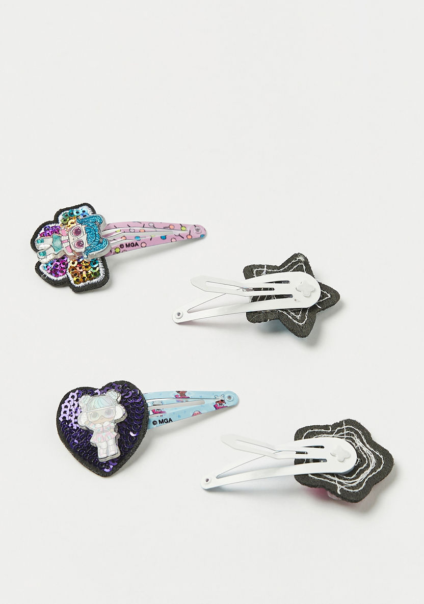 L.O.L. Surprise! Embellished Hair Clip - Set of 4-Hair Accessories-image-1