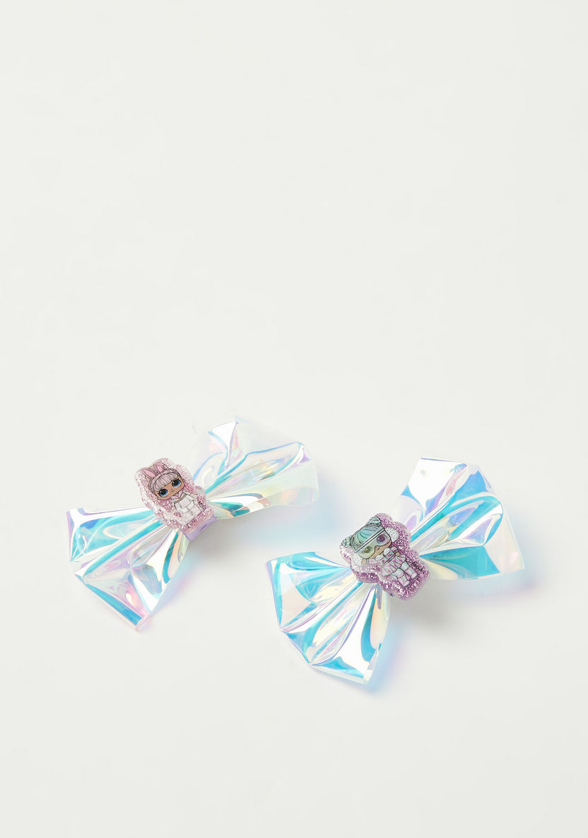 L.O.L. Surprise! Embellished Bow Hair Clip - Set of 2-Hair Accessories-image-0