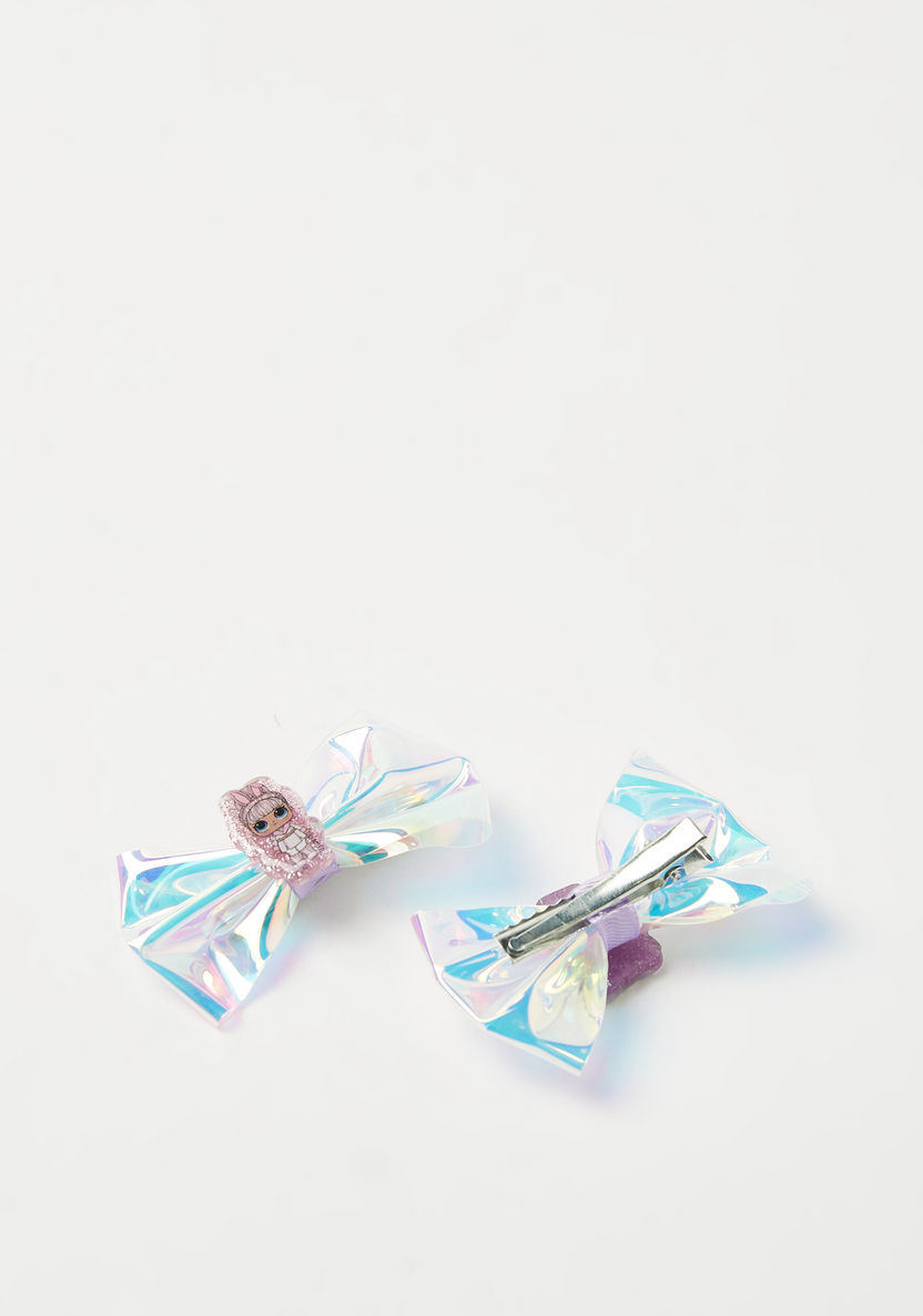 L.O.L. Surprise! Embellished Bow Hair Clip - Set of 2-Hair Accessories-image-1