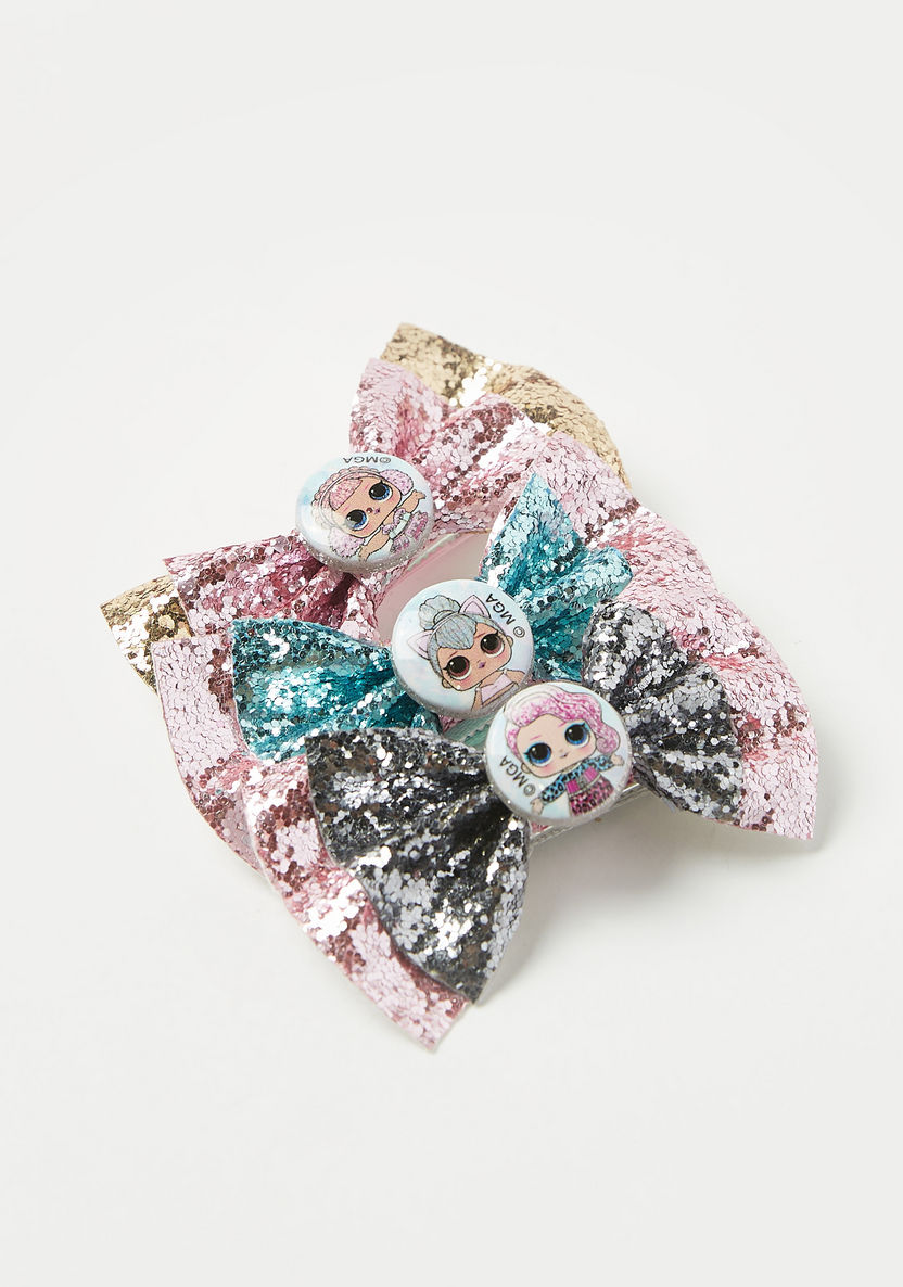 L.O.L. Surprise! Embellished Bow Hair Clip - Set of 3-Hair Accessories-image-2