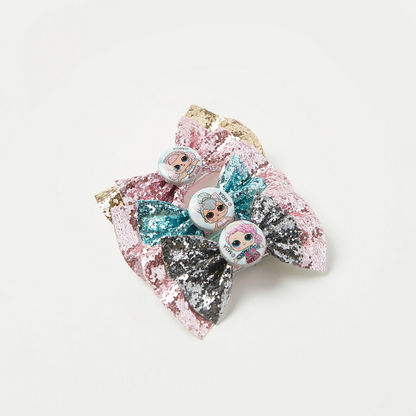 L.O.L. Surprise! Embellished Bow Hair Clip - Set of 3-Hair Accessories-image-2