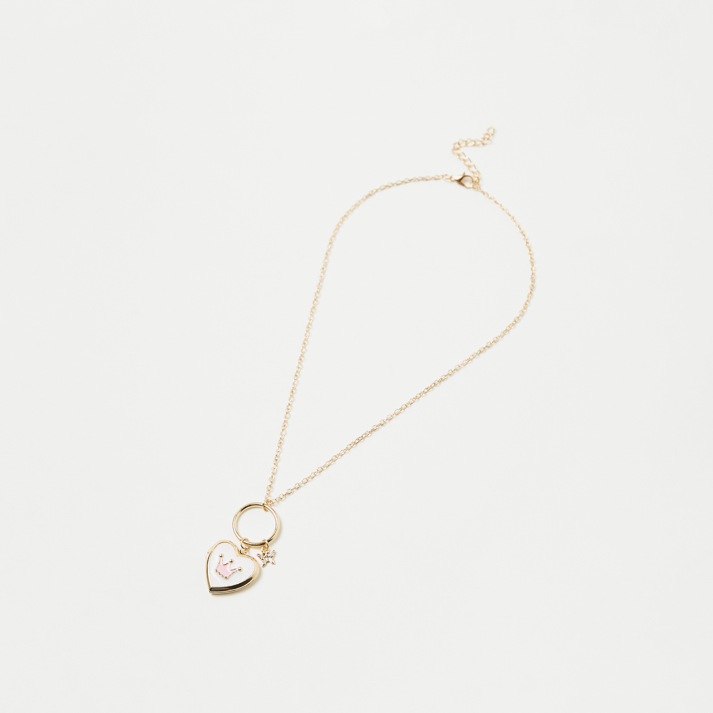 Charmz Pendant Necklace with Lobster Clasp Closure-girls-accessories-jewellery-image-1