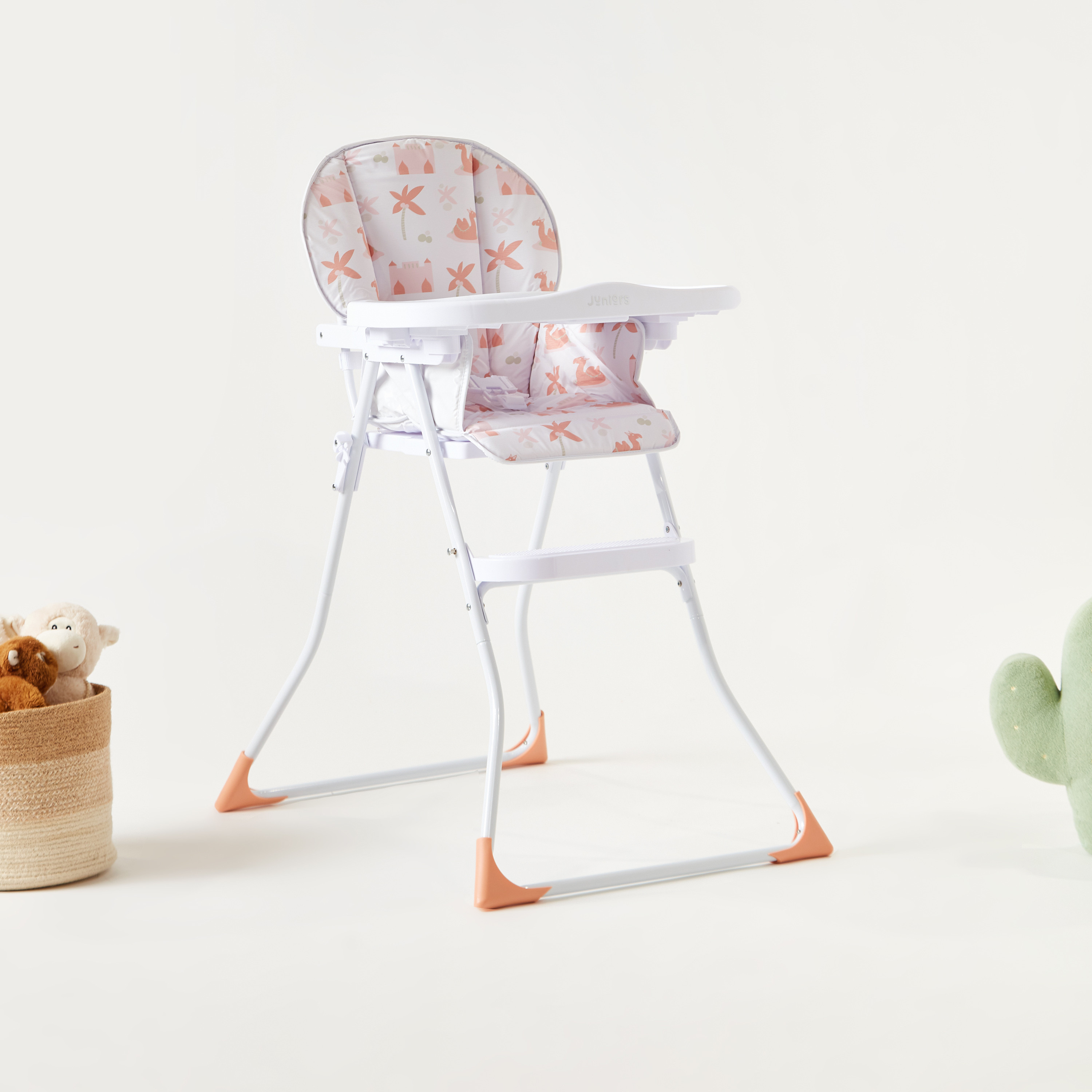 Orange best sale high chair