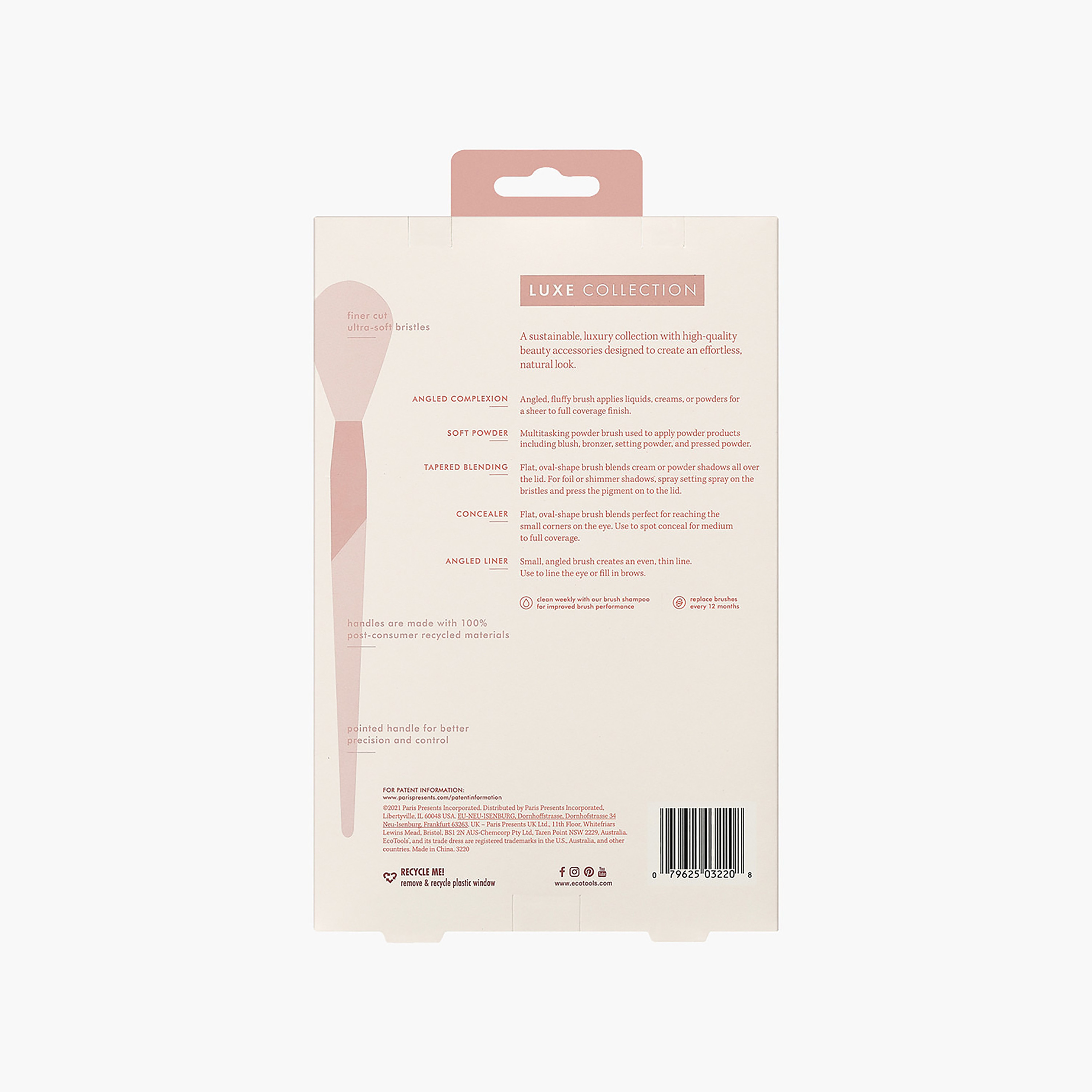 مجموعة فرش مكياج لوكس ناتشورال إليجانس من إيكوتولز-beautyandpersonalcare-makeup-brushesandaccessories-brushes-image-3