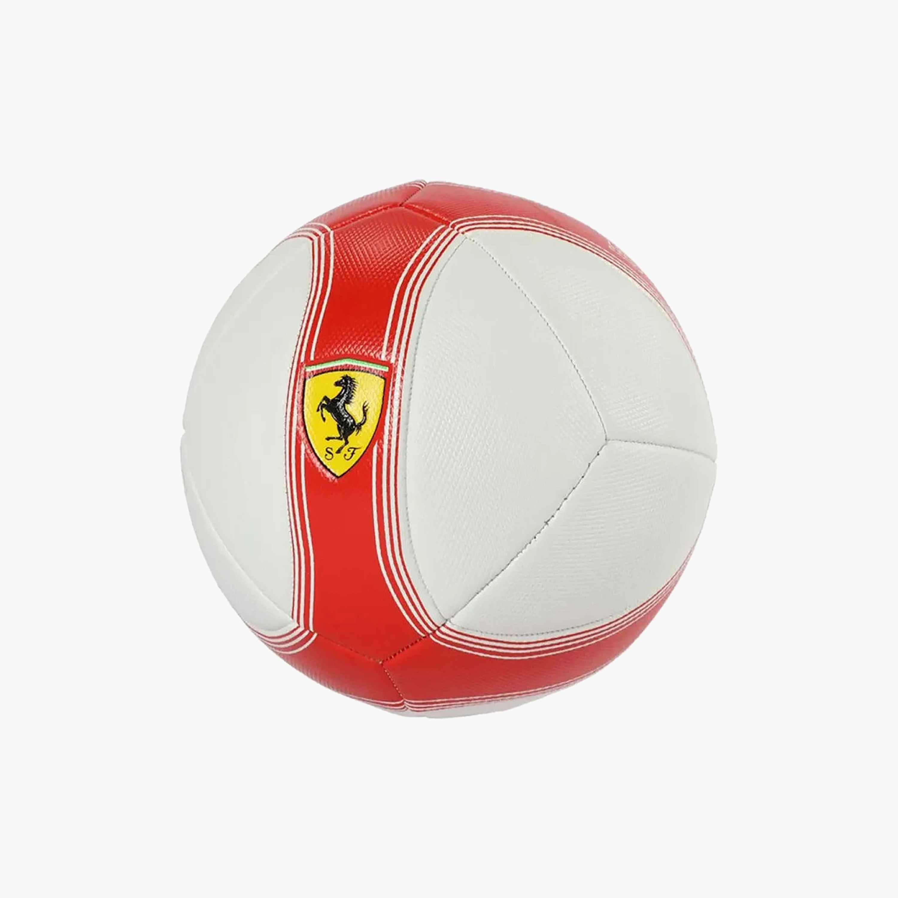Ferrari Machine Sewing Soccer Ball - No. 5 - White & Red-toys-outdoor-sports-image-2