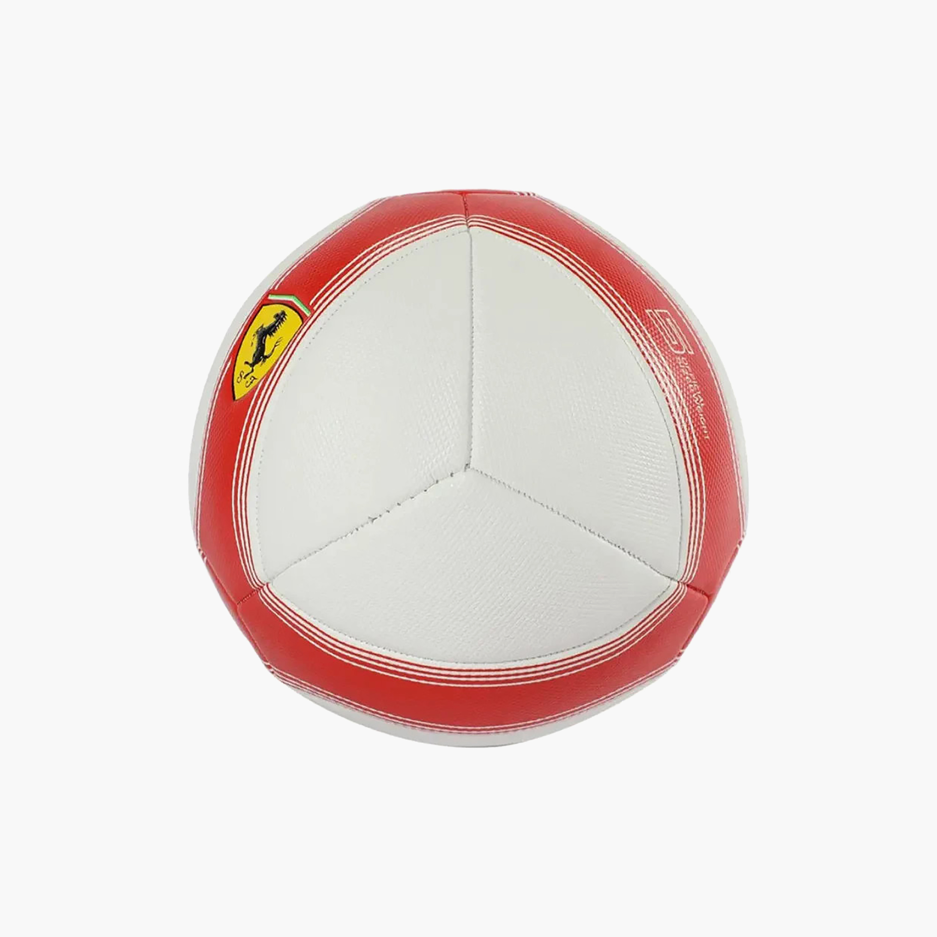 Ferrari Machine Sewing Soccer Ball - No. 5 - White & Red-toys-outdoor-sports-image-3