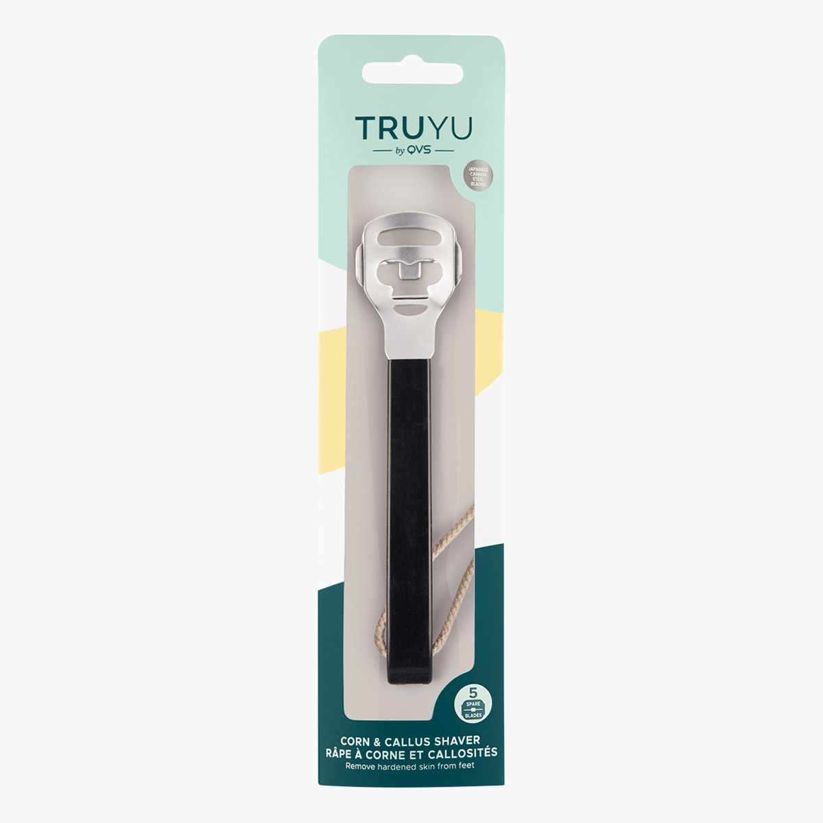TRUYU by QVS Corn and Callus Shaver with 5 Blades-beautyandpersonalcare-appliances-faceandskintools-image-1