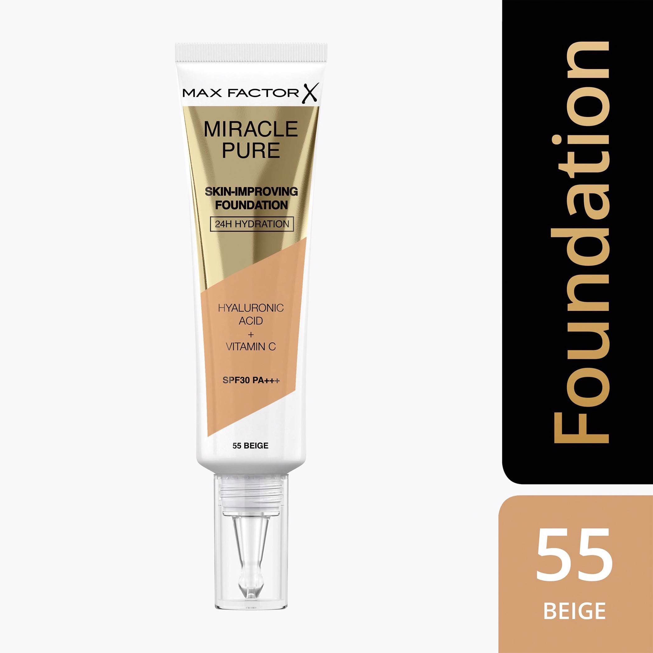 Max Factor Warm Almond Miracle Liquid Foundation - 30 ml-beautyandpersonalcare-makeup-face-foundations-image-2