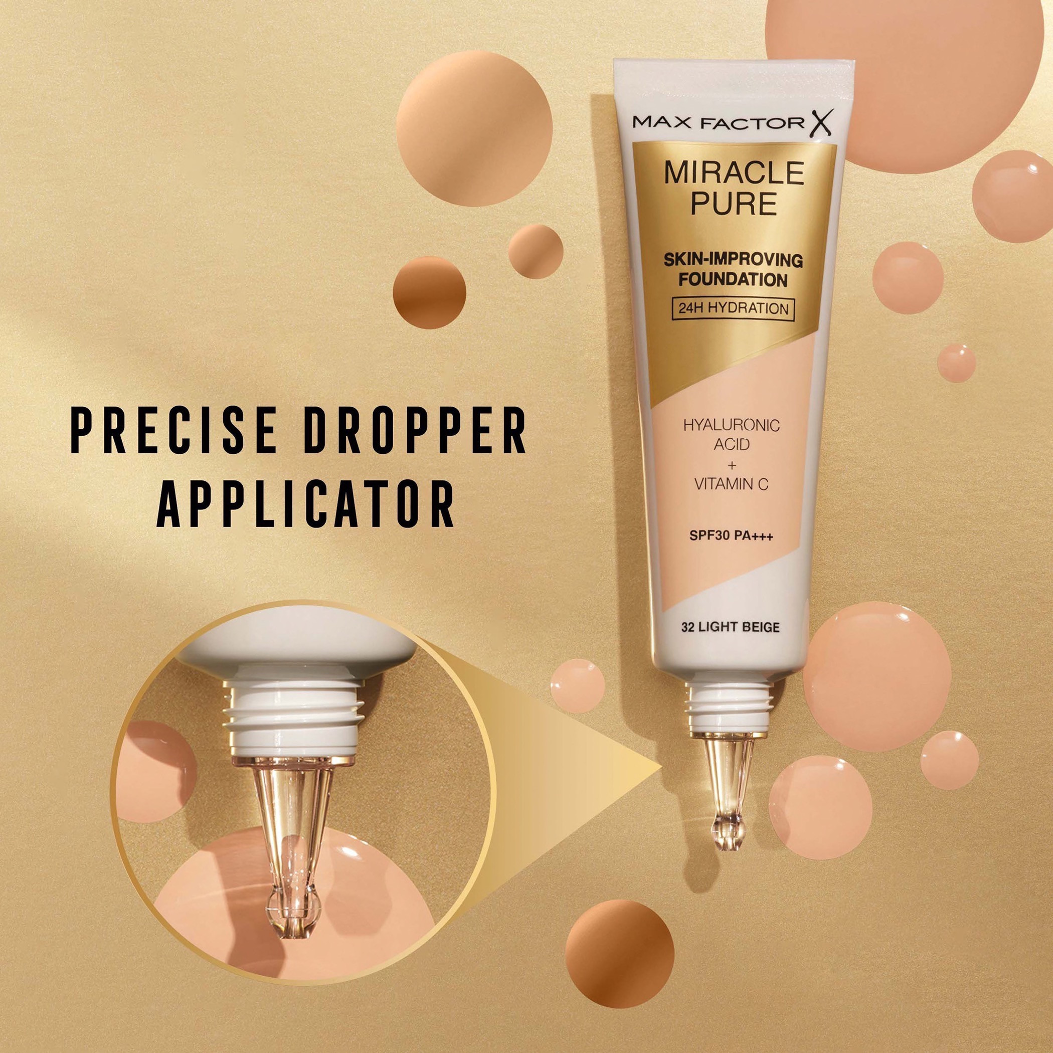 Max Factor Warm Almond Miracle Liquid Foundation - 30 ml-beautyandpersonalcare-makeup-face-foundations-image-8