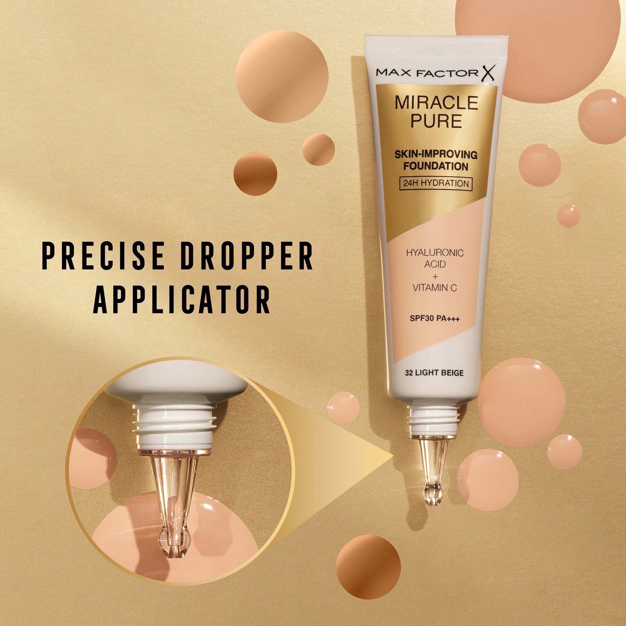 كريم أساس سائل وورم آلموند ميراكل من ماكس فاكتور - 30 مل-beautyandpersonalcare-makeup-face-foundations-image-8