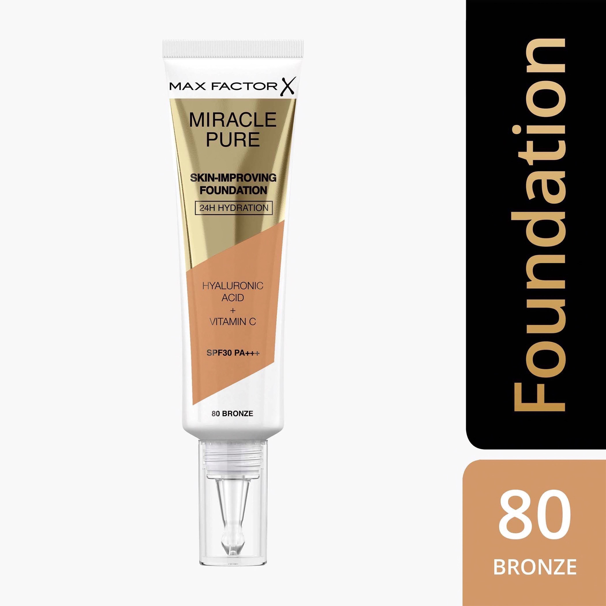 كريم أساس سائل وورم آلموند ميراكل من ماكس فاكتور - 30 مل-beautyandpersonalcare-makeup-face-foundations-image-2