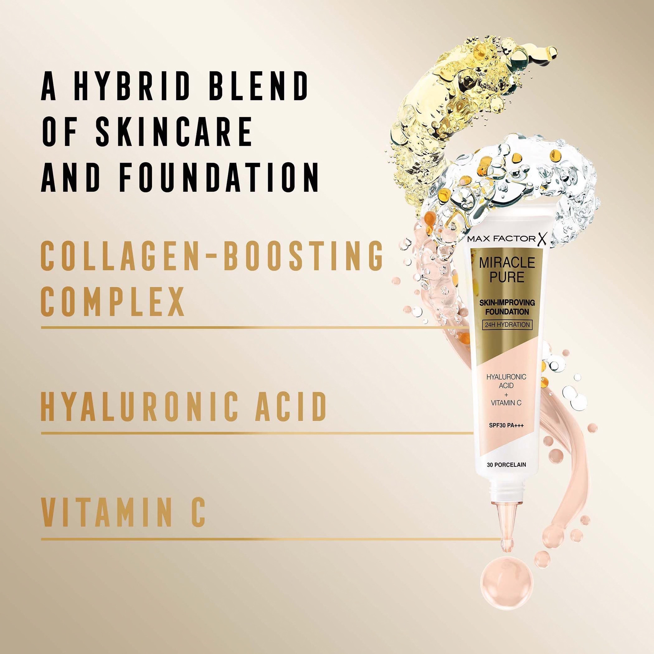 كريم أساس سائل وورم آلموند ميراكل من ماكس فاكتور - 30 مل-beautyandpersonalcare-makeup-face-foundations-image-7