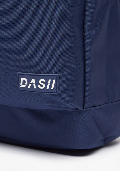 Dash Textured Backpack with Zip Closure and Adjustable Shoulder Straps-Boy%27s Backpacks-image-1