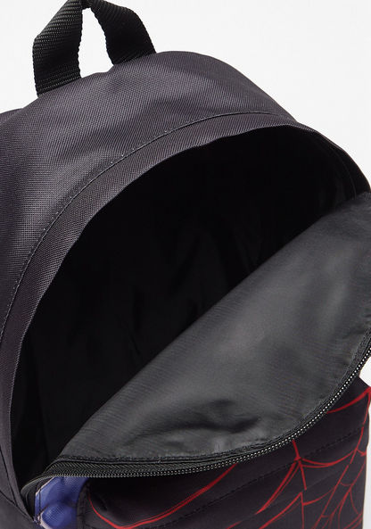 Marvel Spider-Man Print Backpack with Adjustable Shoulder Straps-Boy%27s Backpacks-image-4