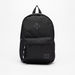 Kappa Embossed Backpack with Adjustable Shoulder Straps and Zip Closure-Boy%27s Backpacks-thumbnail-0