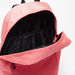 Kappa Logo Print Backpack with Adjustable Shoulder Straps and Zip Closure-Boy%27s Backpacks-thumbnailMobile-5